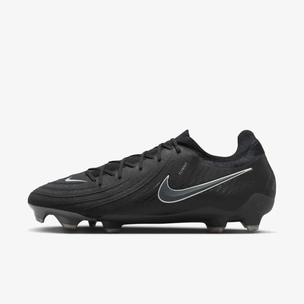 Nike Phantom GX 2 Pro FJ2563-001 Unisex Black Firm Ground Soccer Cleats NIN576